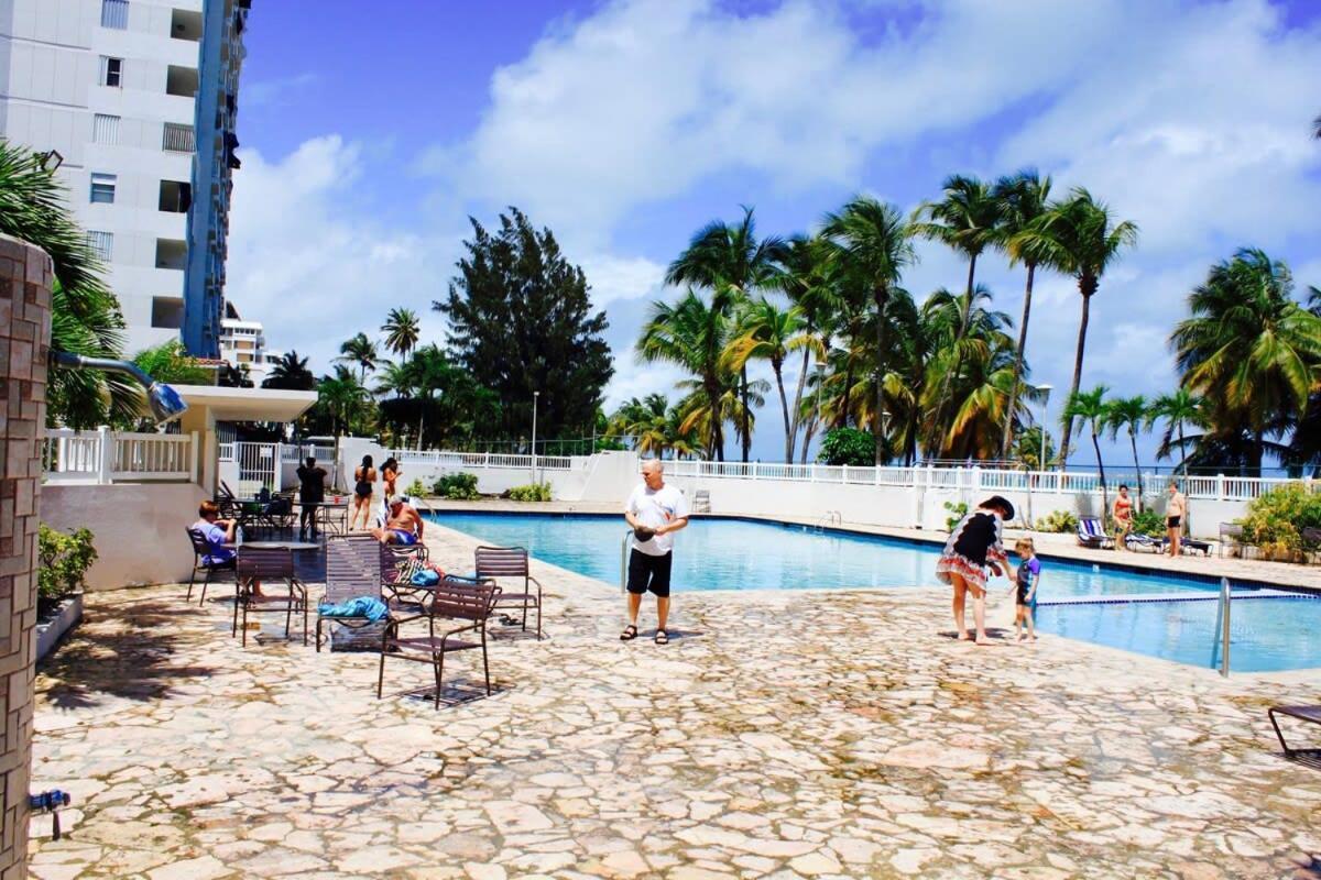2Br Gem Ocean Front Building Isla Verde Beach San Juan Exterior foto